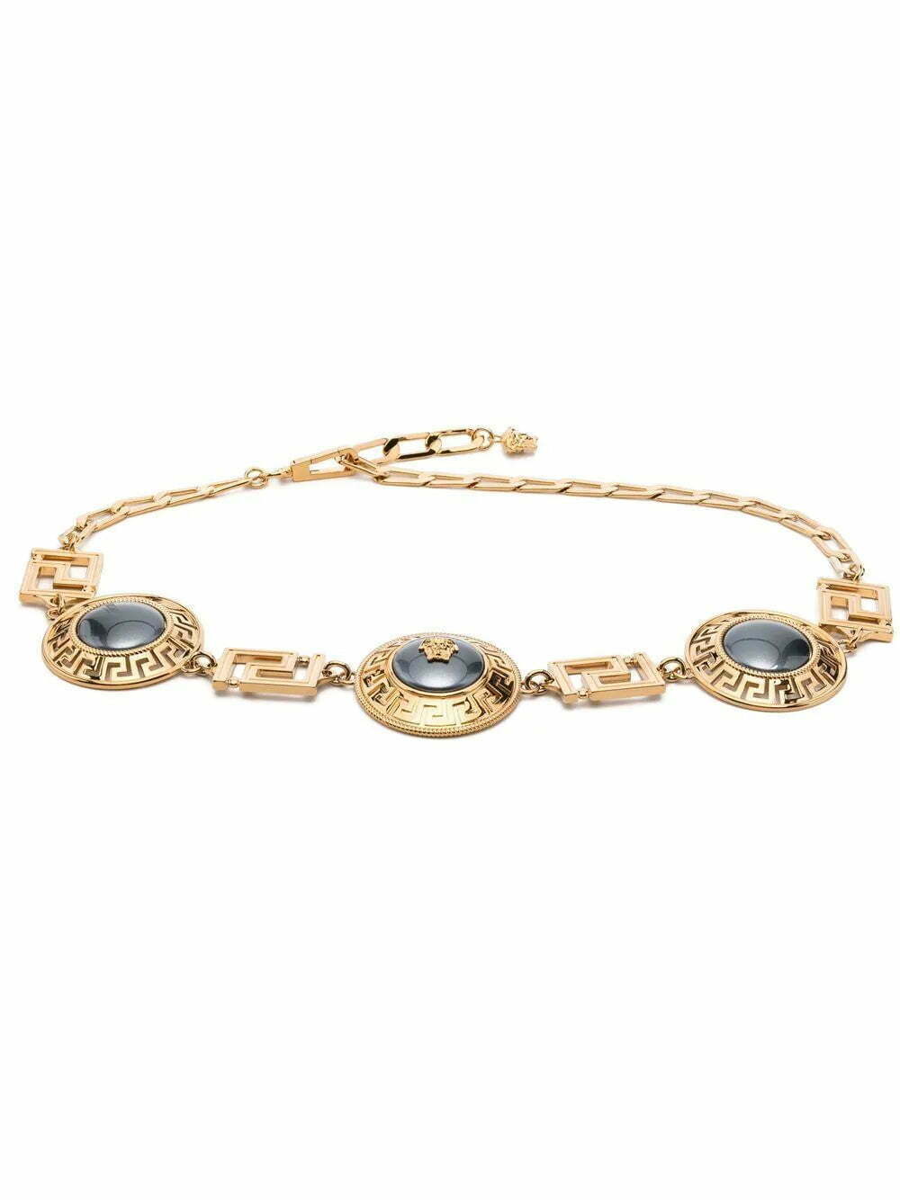 Versace medusa-head chain belt