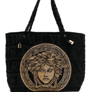 Versace Medusa-embellished tote bag