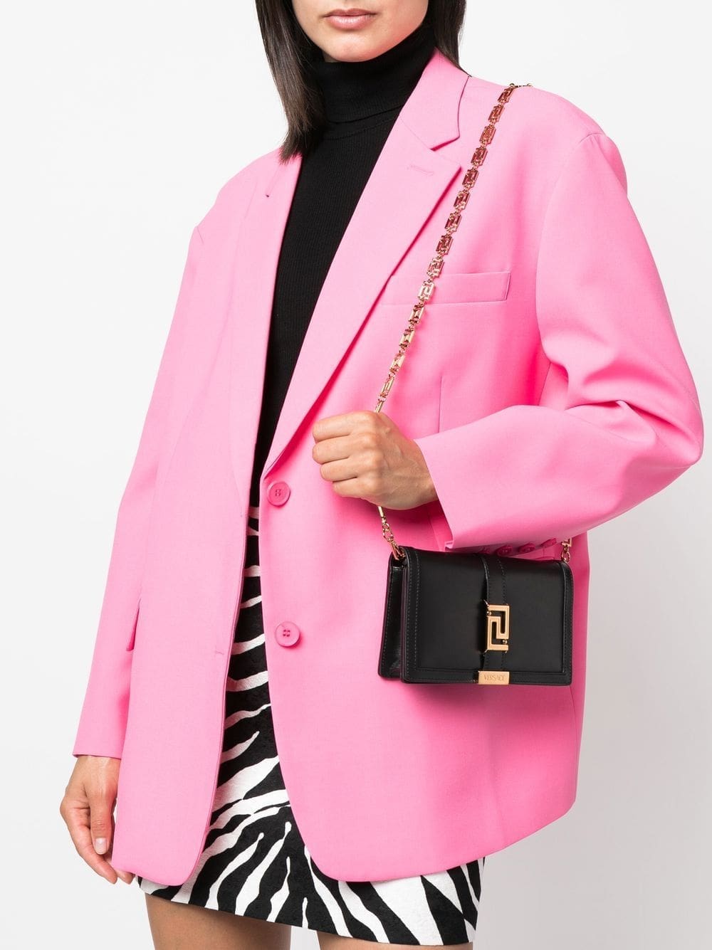 Versace Greca Goddess leather mini bag - Image 2