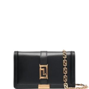 Versace Greca Goddess leather mini bag