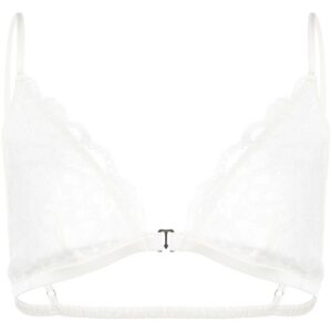 Fleur Du Mal Charlotte lace triangle bra