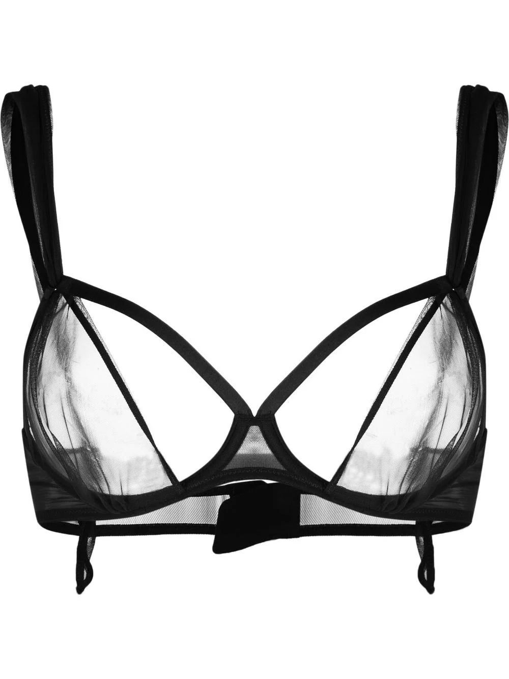 Maison Close Naked sheer bra