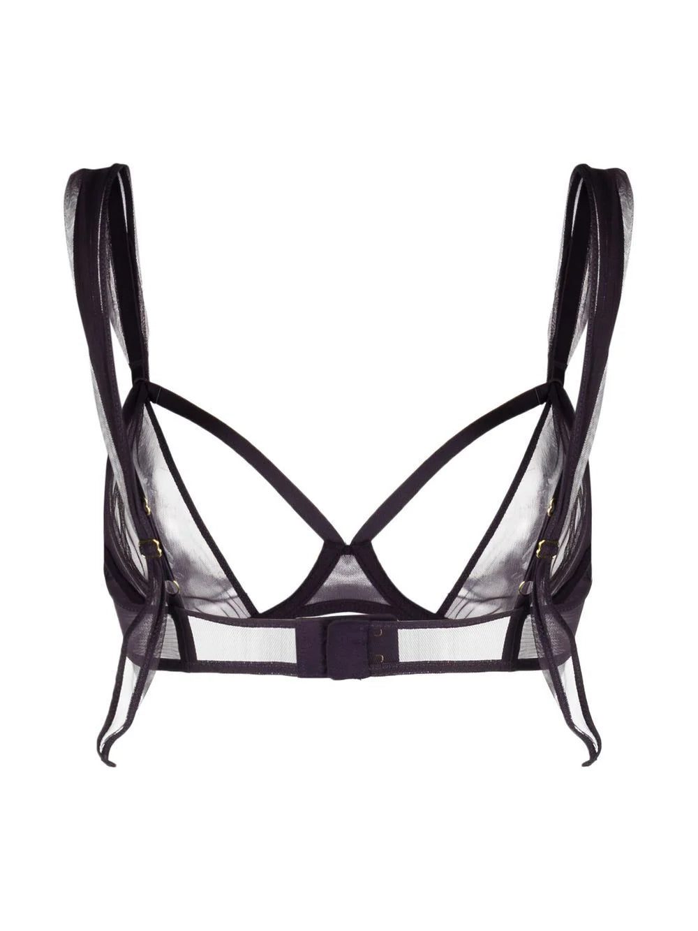 Maison Close Naked sheer scarf bra - Image 2