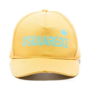 DSQUARED2 logo-print baseball cap
