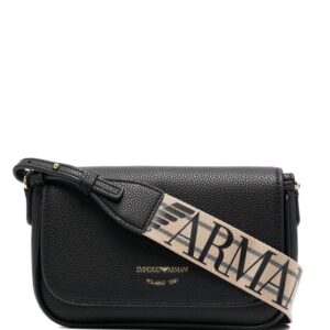 Emporio Armani logo strap cross body bag