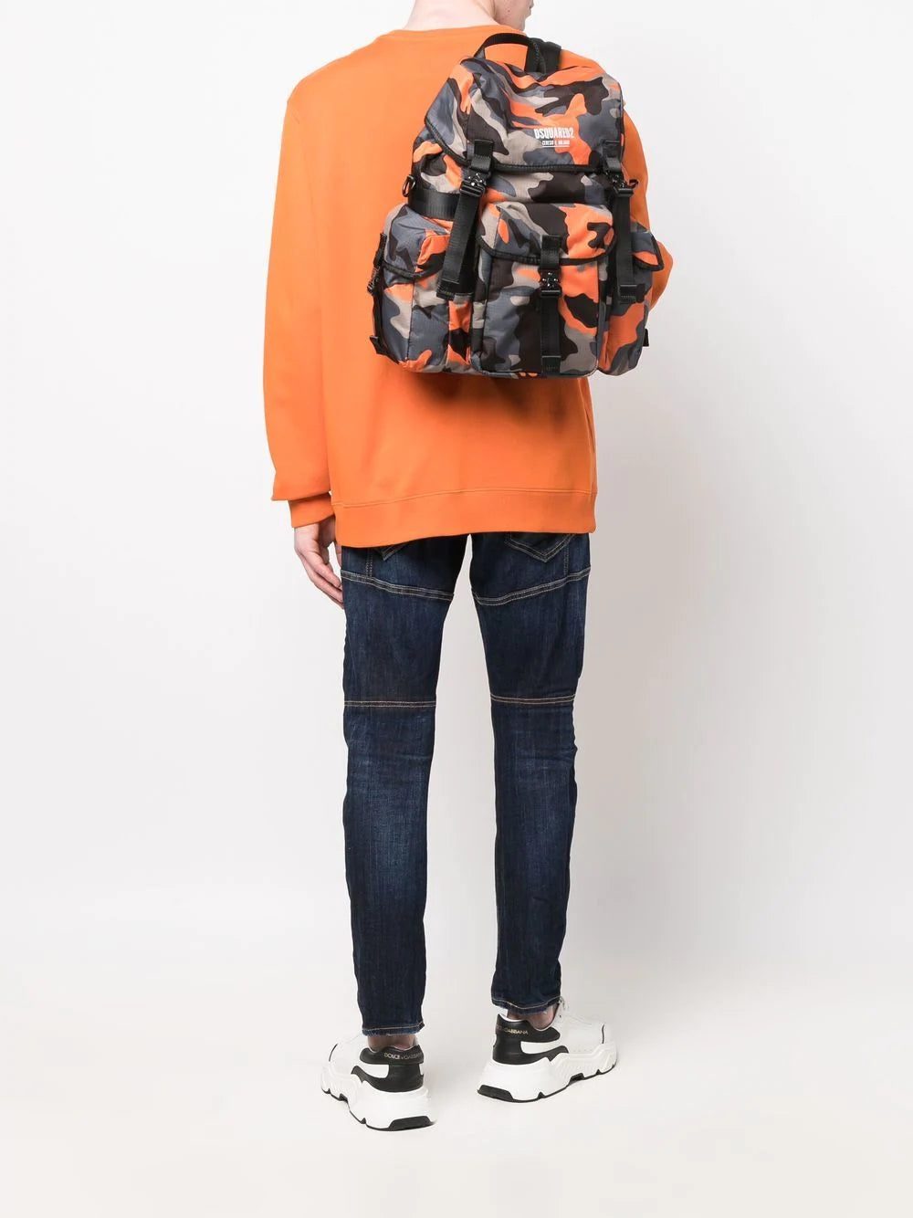 Dsquared2 Ceresio 9 camouflage-print backpack - Image 2