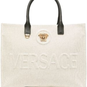 Versace La Medusa canvas tote bag