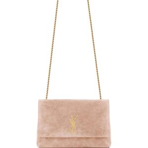 Saint Laurent Kate monogram-plaque shoulder bag