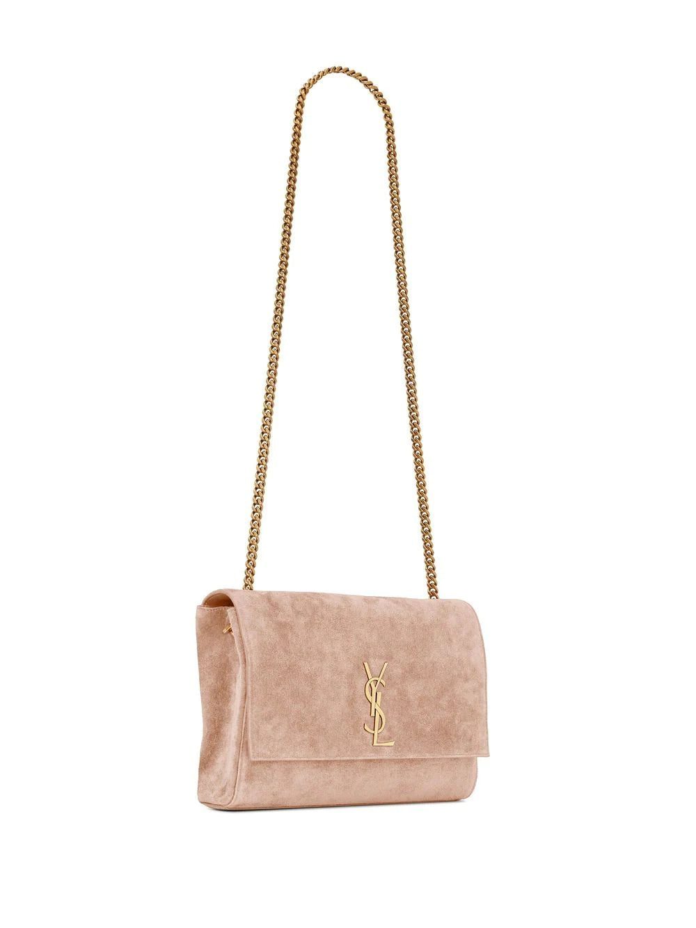 Saint Laurent Kate monogram-plaque shoulder bag - Image 4