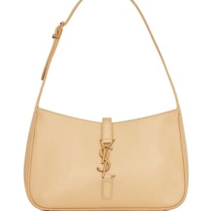 Saint Laurent Le 5 à 7 monogram-plaque shoulder bag