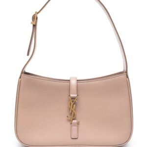 Saint Laurent Le 5 à 7 monogram-plaque tote bag