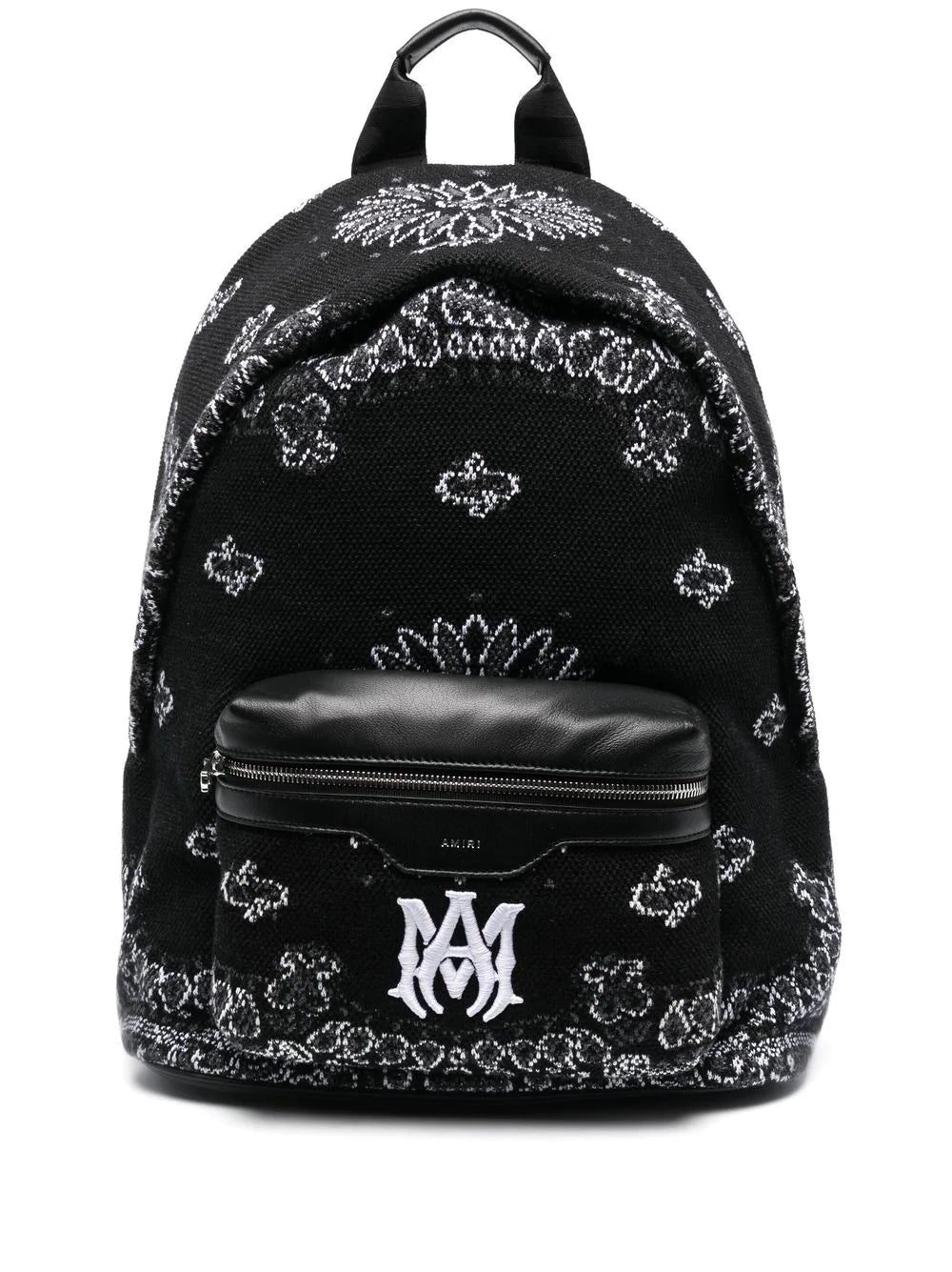 Amiri paisley-motif zipped backpack