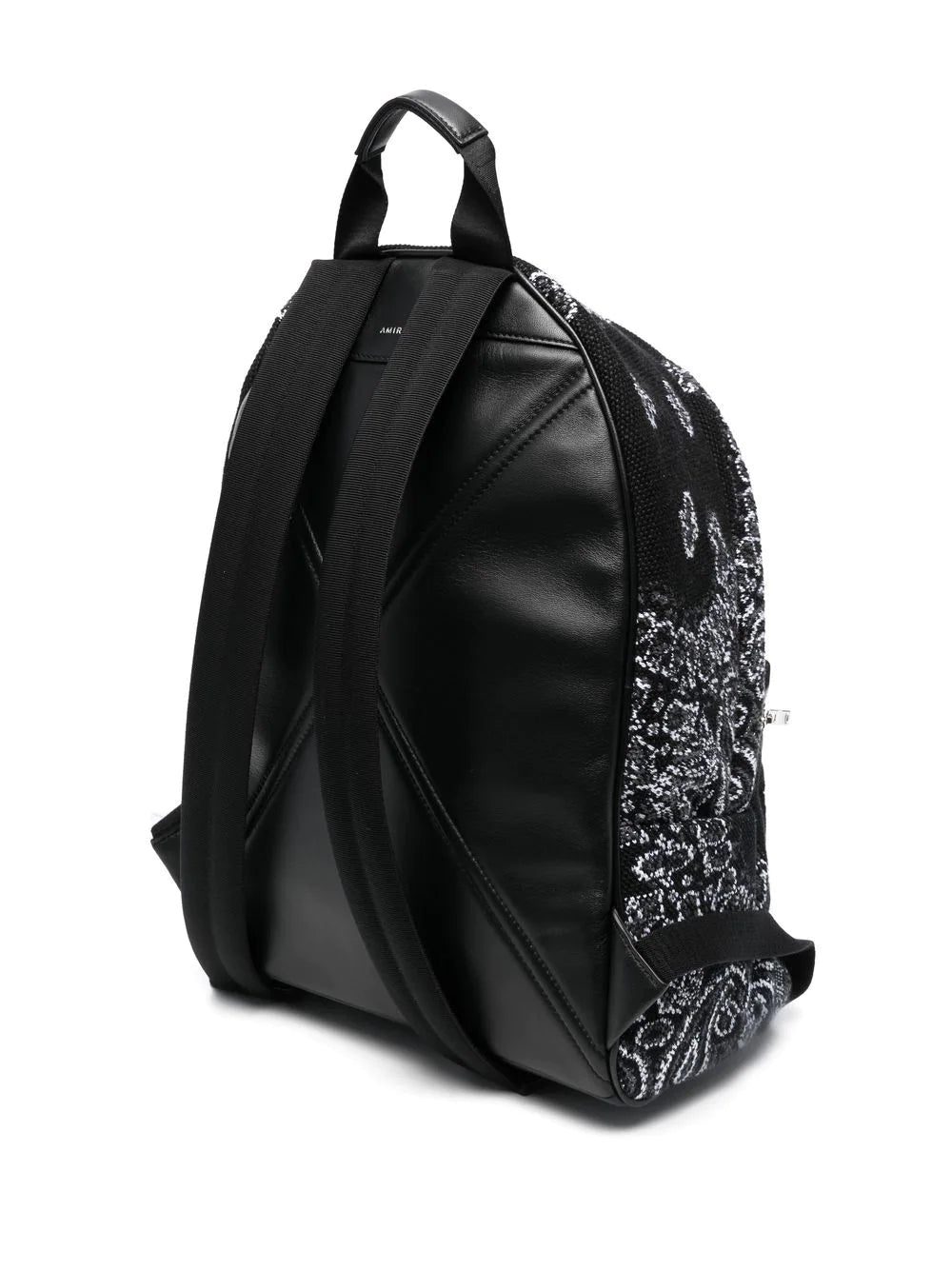 Amiri paisley-motif zipped backpack - Image 3