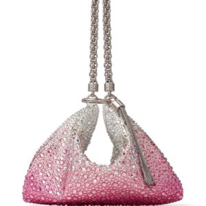 Jimmy Choo Callie crystal-embellished clutch bag