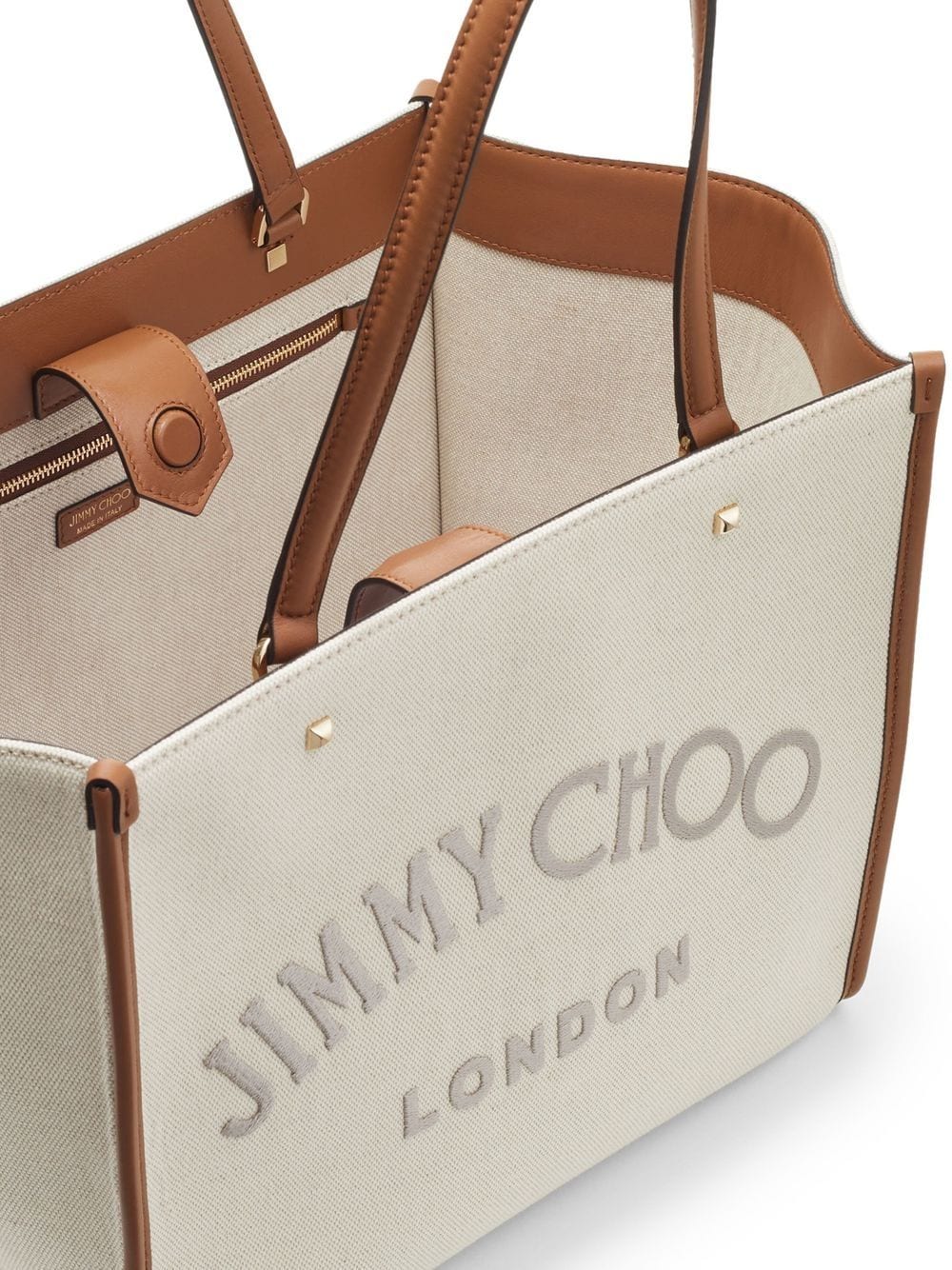Jimmy Choo Varenne canvas tote bag - Image 4