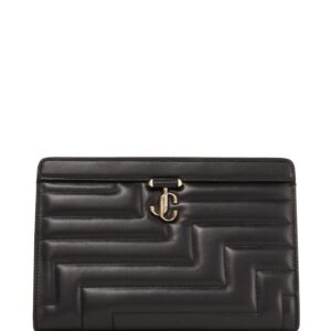 Jimmy Choo Avenue quilted pouch