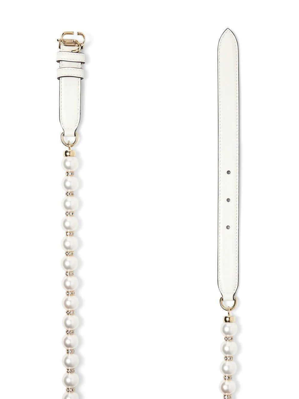 Jimmy Choo JC pearl-chain belt - Image 2