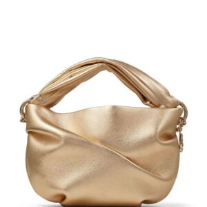 Jimmy Choo  Bonny metallic-effect tote bag