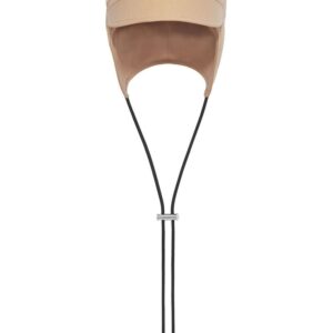 Burberry monogram-embroidered trapper hat