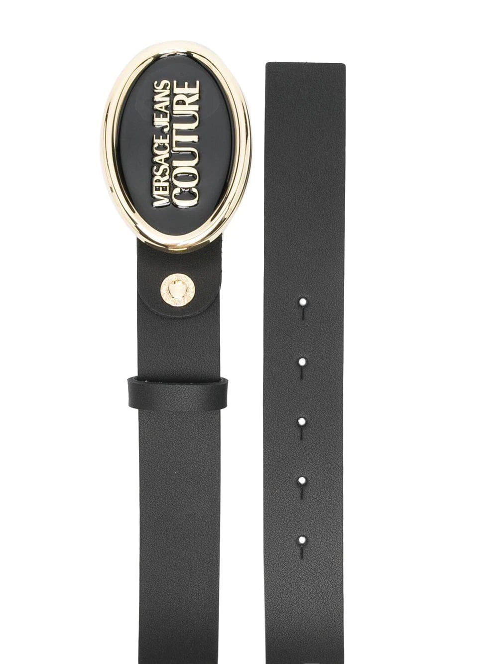 Versace Jeans Couture logo-buckle leather belt - Image 2