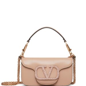 Valentino Garavani small Locò embellished shoulder bag