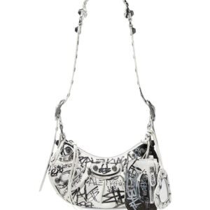 Balenciaga  Le Cagole XS Graffiti shoulder bag