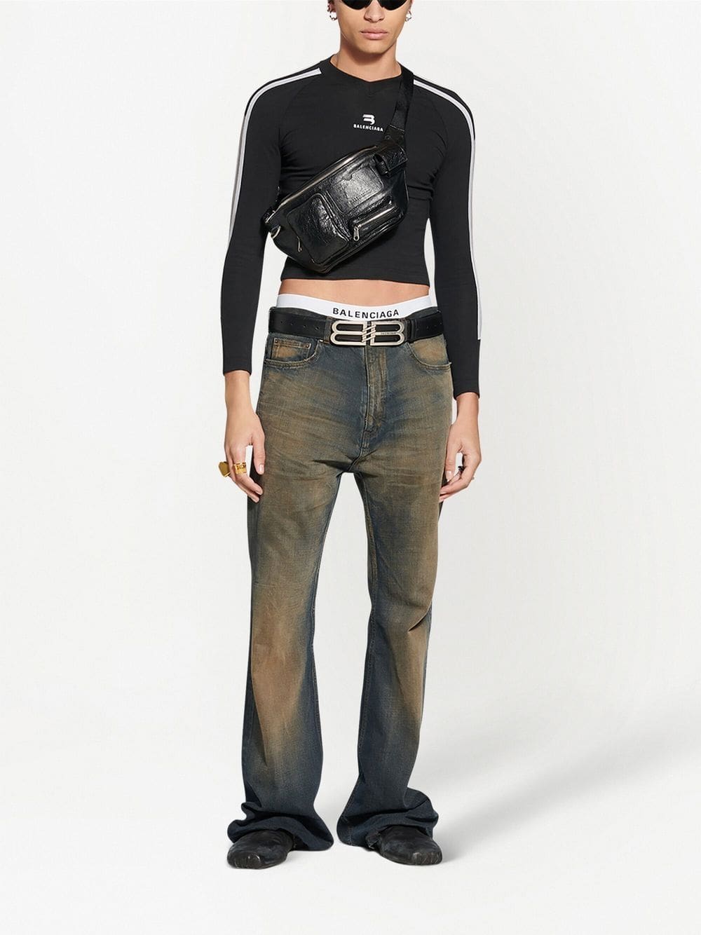 Balenciaga Super Busy branded fanny pack - Image 2