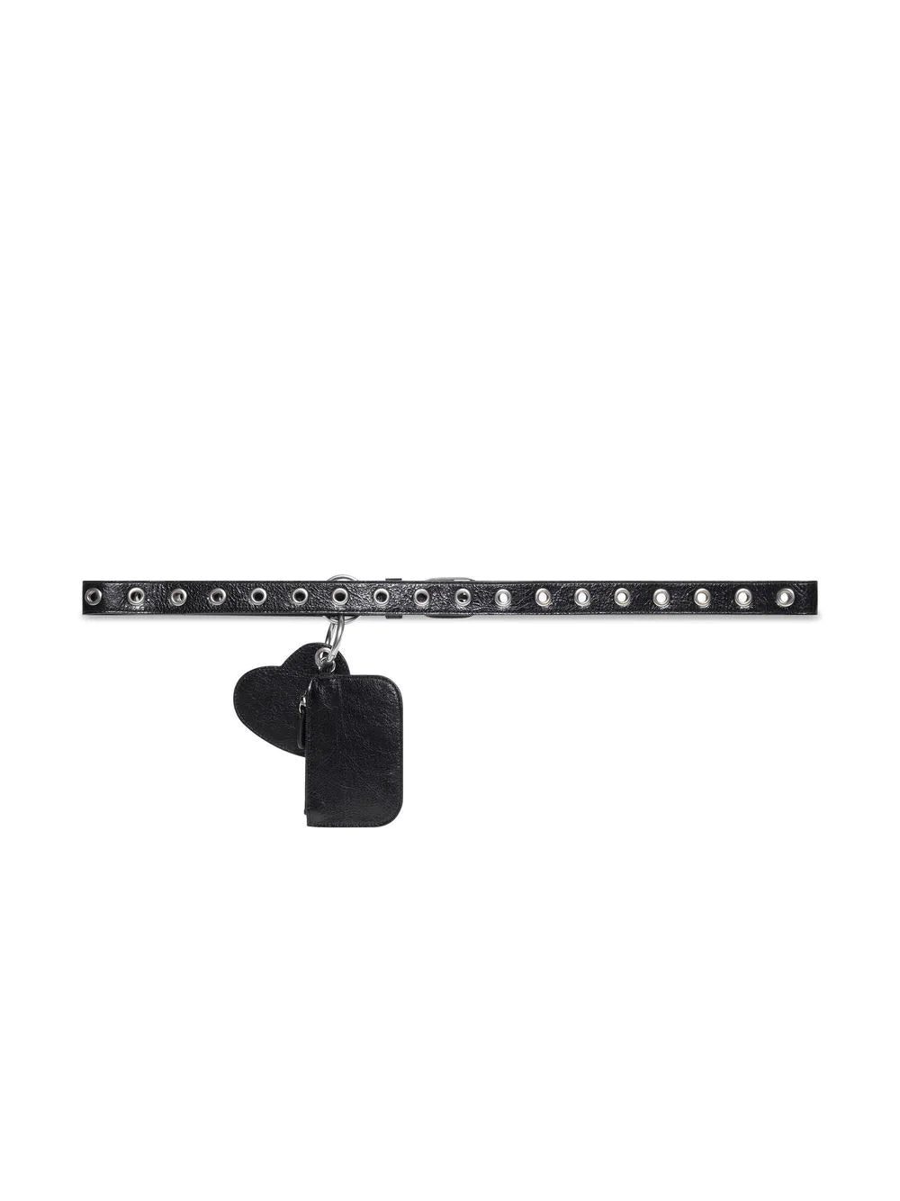 Balenciaga mirror charm leather belt - Image 3