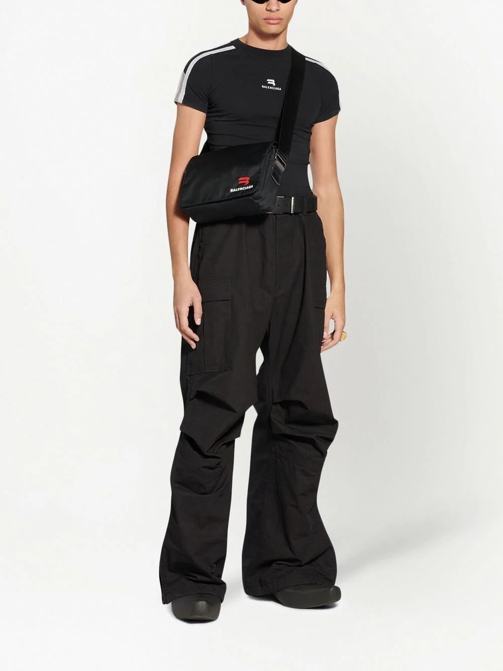 Balenciaga Explorer logo-print messenger bag - Image 2