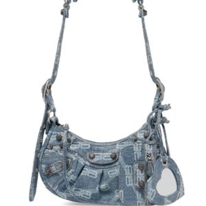 Balenciaga Le Cagole XS BB-monogram shoulder bag