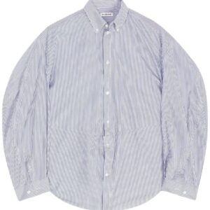 Balenciaga  twisted-sleeve oversized shirt