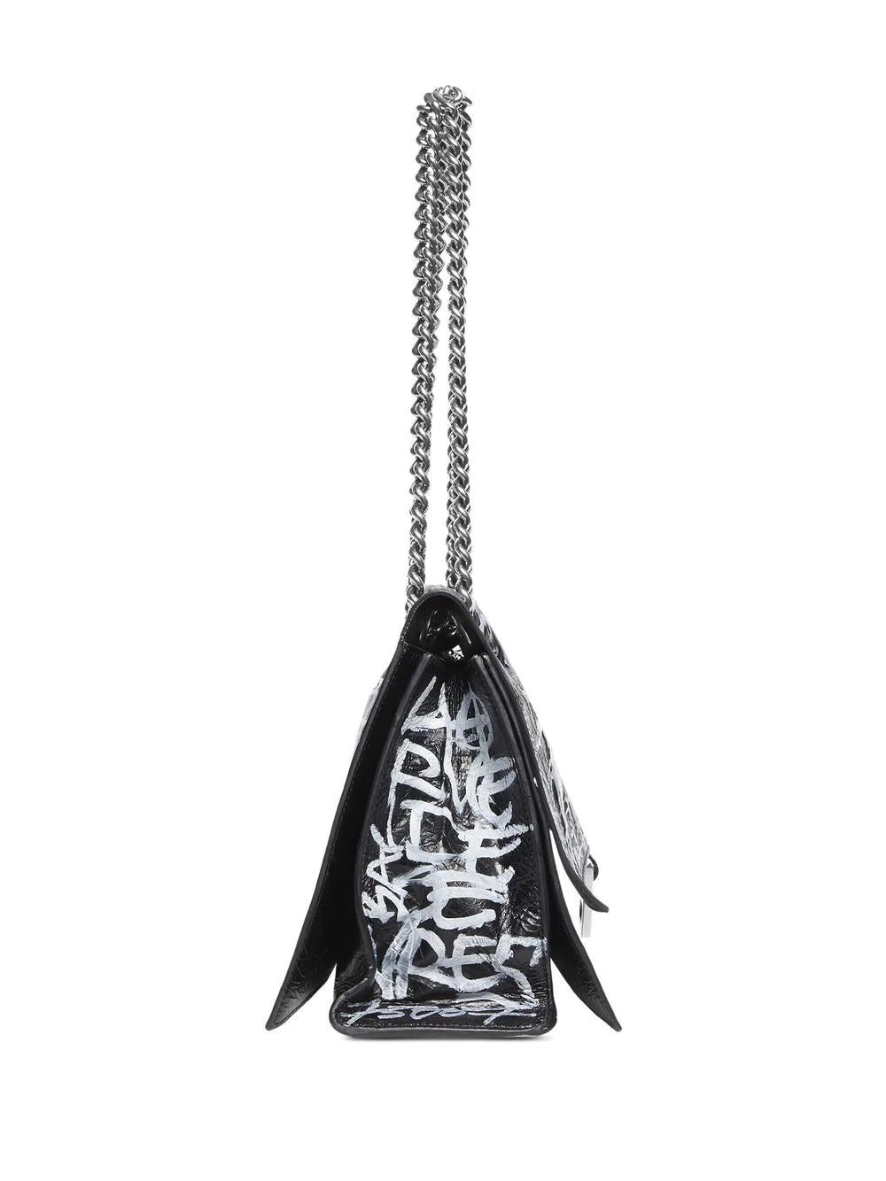 Balenciaga Crush leather shoulder bag - Image 4