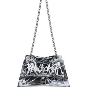 Balenciaga  Crush leather shoulder bag