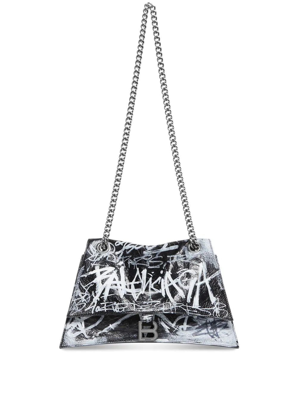 Balenciaga Crush leather shoulder bag