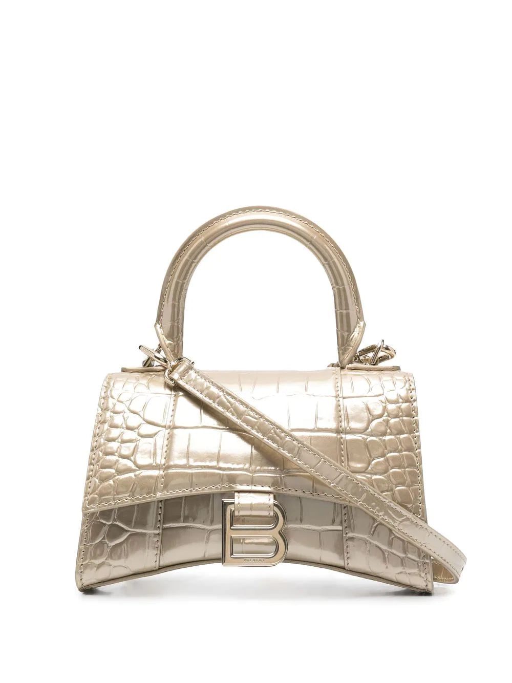 Balenciaga XS Hourglass top-handle bag