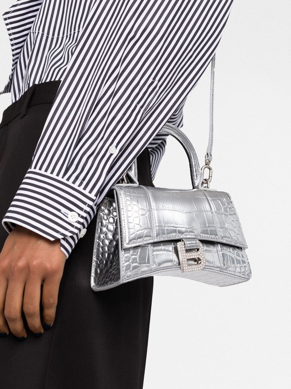 Balenciaga Hourglass XS top-handle bag - Image 3