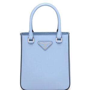 Prada small brushed tote bag