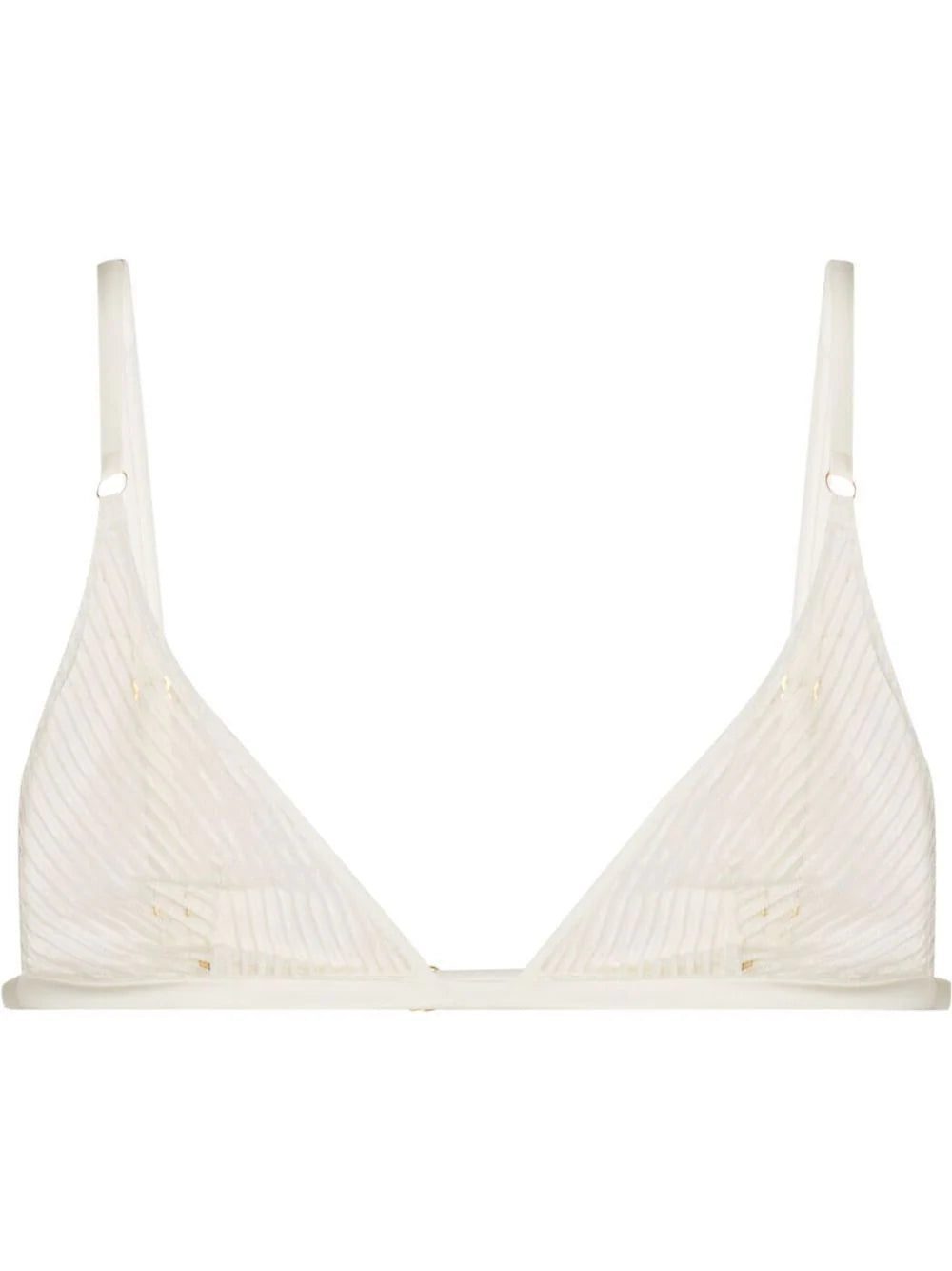 Kiki de Montparnasse striped lace soft bra