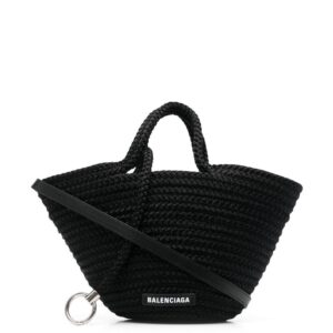 Balenciaga small Ibiza woven basket bag