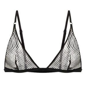 Kiki de Montparnasse striped lace soft bra