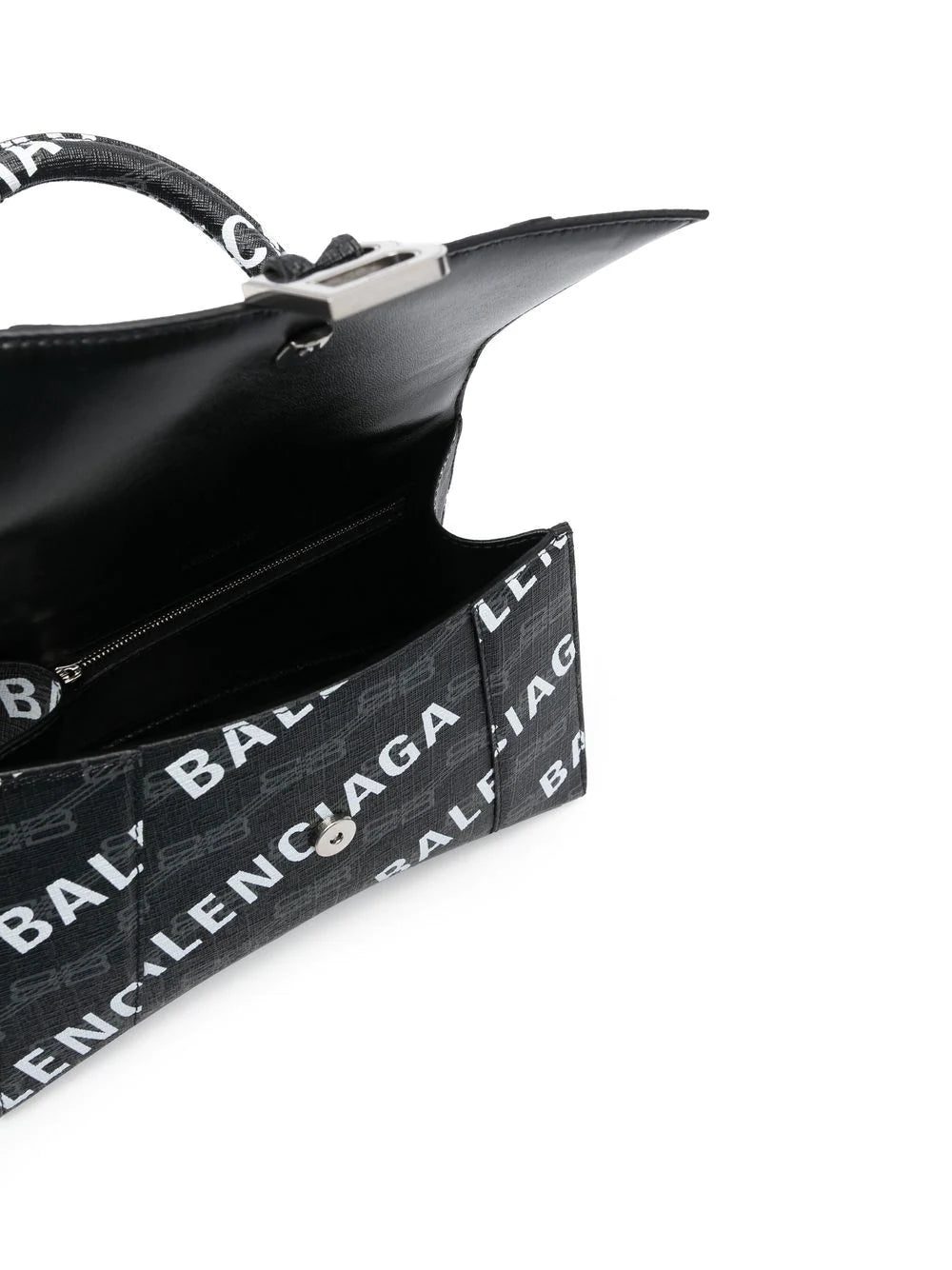 Balenciaga Hourglass logo-print leather tote bag - Image 3