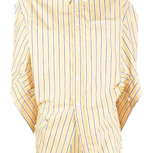 Balenciaga  Swing Twisted striped shirt