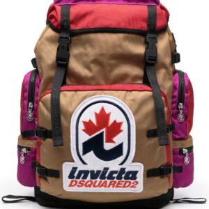 Dsquared2 patch-detail colour-block backpack
