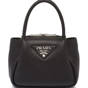 Prada logo-embellished leather mini bag