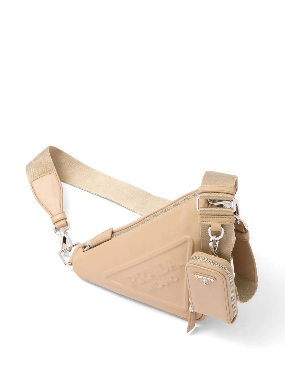 Prada logo plaque shoulder bag - Image 4
