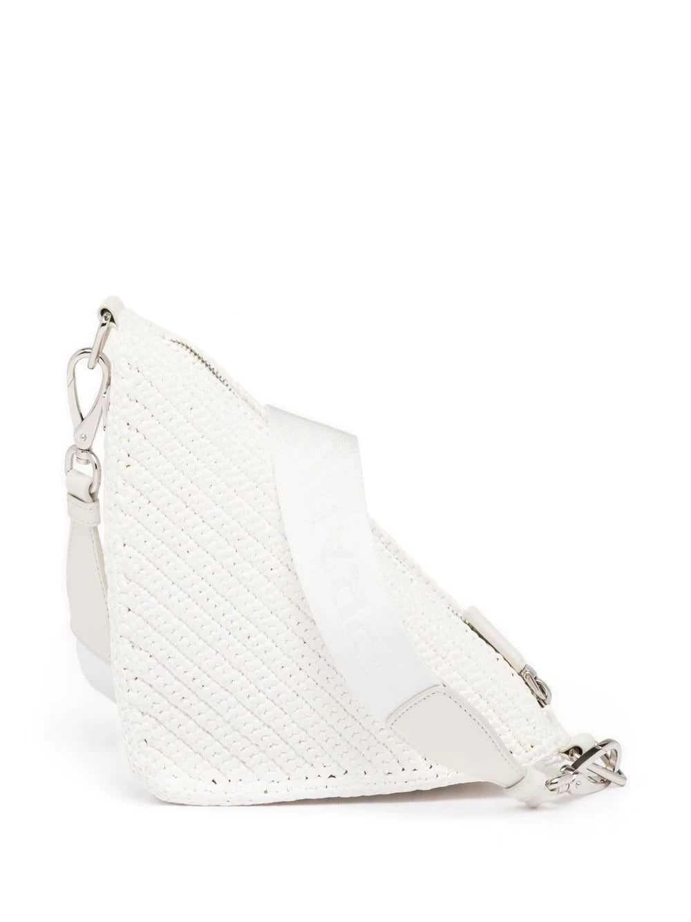 Prada raffia Triangle shoulder bag - Image 2