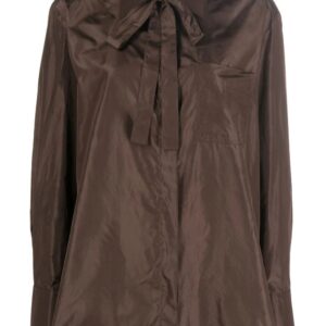Valentino Garavani  long-sleeved silk shirt