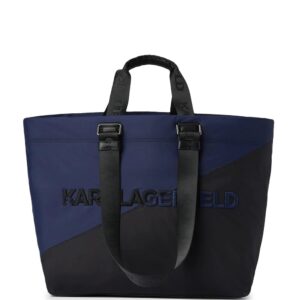 Karl Lagerfeld  x Cara Delevingne logo-embroidered tote bag