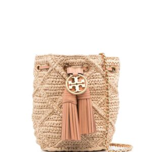 Tory Burch tassel-detail bucket bag