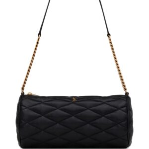 Saint Laurent Sade quilted tube bag